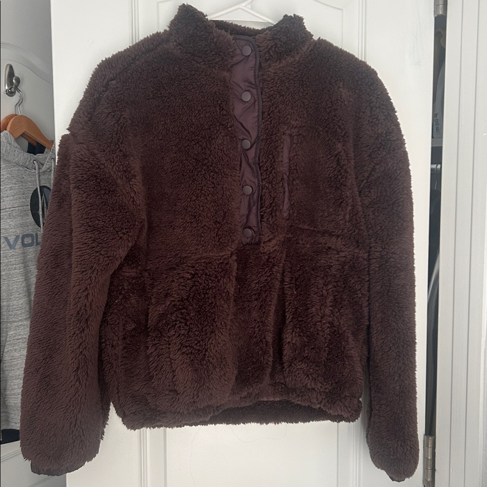 New Brown Teddy Jacket - Picture 4 of 8
